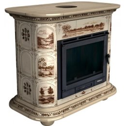 Каминная облицовка КимрПечь Прованс центральная Деревня